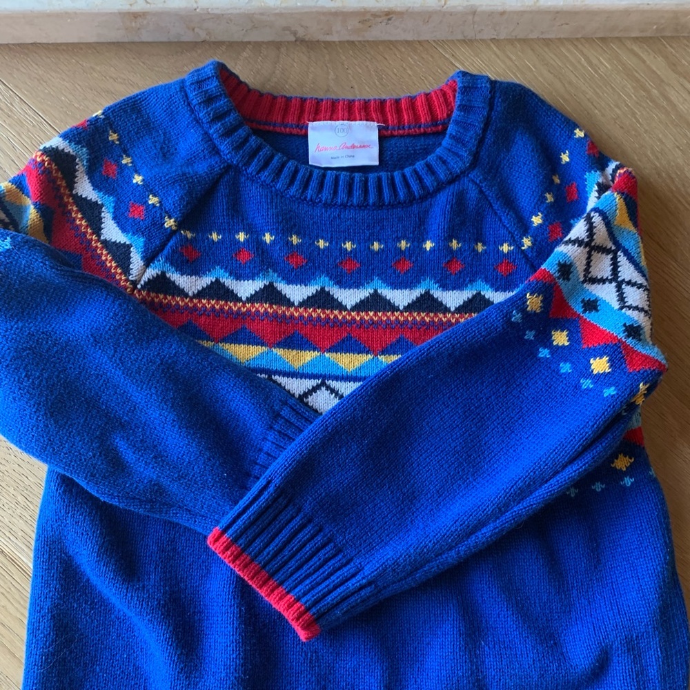Hanna Andersson holiday sweater